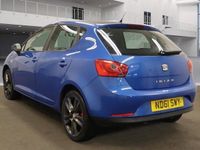 Used Seat Ibiza 105 HP (77 kW) 2012 Blue Hatchback