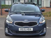 Used Kia Carens 2015 Blue MPV