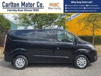 Used Ford Transit Custom Limited 2021 Black Van