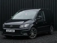 Used VW Caddy Highline 102 HP (75 kW) 2017 Black MPV