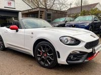 Used Abarth 124 Spider 170 HP (125 kW) 2018 White Cabriolet
