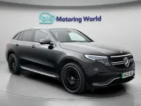 Used Mercedes EQC400 AMG line 300 kW (408 HP) 2022 Black SUV