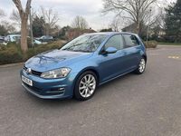 Used VW Golf VII GT 150 HP (110 kW) 2013 Blue Hatchback