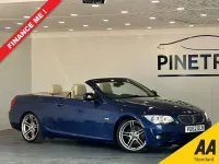 Used BMW 320 Cabriolet Sport Line 2012 Blue Cabriolet