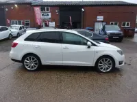 Used Seat Ibiza ST FR 2014 White Estate