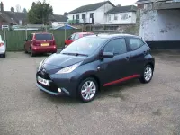 Used Toyota Aygo x-press 68 HP (50 kW) 2014 Grey Hatchback