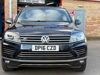 Used VW Touareg R-line 2016 Blue SUV