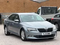 Used Skoda Superb 150 HP (110 kW) 2019 Grey Hatchback