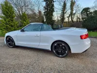 Used Audi A5 Cabriolet S-Line 2015 White Cabriolet