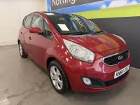 Used Kia Venga 123 HP (90 kW) 2014 Red Hatchback