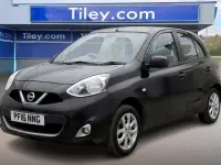 Used Nissan Micra Acenta 2016 Black Hatchback
