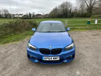 Used BMW 218 M Sport 2014 Blue Coupe