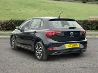Used VW Polo Life 95 HP (69 kW) 2022 Black Hatchback