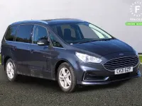 Begagnad Ford Galaxy Titanium 2021 Blå Minibuss
