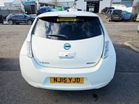 Used Nissan Leaf Tekna 80 kW (109 HP) 2015 White Hatchback