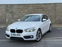 Begagnad BMW 120 Sport Line 2016 Vit Halvkombi