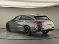 Used Mercedes CLA250e Shooting Brake AMG line 2023 Mountain grey Estate