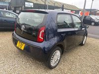 Used VW up! 65 HP (47 kW) 2012 Blue Hatchback