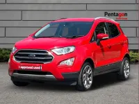 Used Ford Ecosport Titanium 125 HP (91 kW) 2019 Red SUV