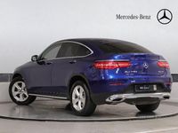 Used Mercedes GLC220 Premium 170 HP (125 kW) 2018 Blue Coupe