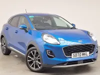 Używany Ford Puma Titanium 125 KM (91 kW) 2020 Niebieski SUV