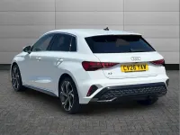New Audi A3 S-Line 147 HP (108 kW) 2026 White Hatchback