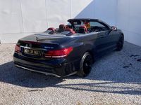 Used Mercedes E400 AMG line 2014 Black Cabriolet