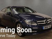 Used Mercedes C180 Sport Edition 156 HP (114 kW) 2011 Blue Coupe