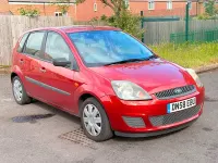 Used Ford Fiesta Style 2008 Red Hatchback