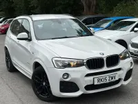 Used BMW X3 M Sport 190 HP (139 kW) 2015 White SUV
