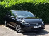 Used VW Golf VIII Life 130 HP (95 kW) 2023 Black Hatchback