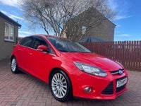 Used Ford Focus Zetec 2014 Red Hatchback