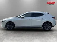 Used Mazda 3 Exclusive-Line 138 HP (101 kW) 2025 White Hatchback