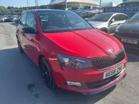 Used Skoda Fabia Monte Carlo 90 HP (66 kW) 2016 Red Hatchback