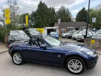 Used Mazda MX5 126 HP (92 kW) 2009 Blue Cabriolet