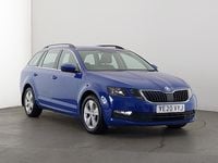 Used Skoda Octavia SE Technology 115 HP (84 kW) 2020 Blue Estate