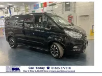 Used Ford Transit Custom Sport 185 HP (136 kW) 2022 Black Van
