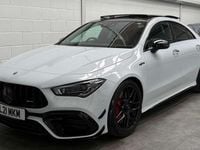 Used Mercedes CLA45 AMG AMG 421 HP (309 kW) 2021 White Coupe