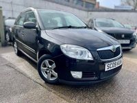 Used Skoda Fabia GreenLine 80 HP (58 kW) 2009 Black Estate