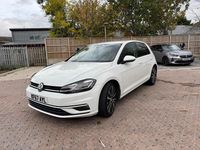 Used VW Golf VII 2017 White Hatchback
