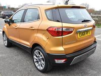 Used Ford Ecosport Titanium 125 HP (91 kW) 2019 Yellow SUV