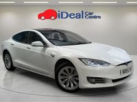 Used Tesla Model S 350 kW (476 HP) 2019 White Hatchback