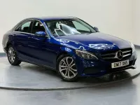 Used Mercedes C220 167 HP (122 kW) 2017 Blue Sedan