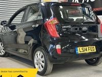 Used Kia Picanto 69 HP (50 kW) 2014 Black Hatchback