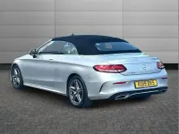Used Mercedes C220 AMG Line Premium 191 HP (140 kW) 2019 Silver Cabriolet