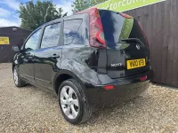 Used Nissan Note N-TEC 88 HP (64 kW) 2010 Black Hatchback