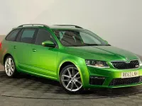 Used Skoda Octavia vRS 190 HP (139 kW) 2013 Green Estate