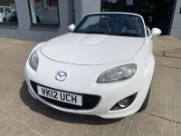 Used Mazda MX5 Edition 157 HP (115 kW) 2012 White Cabriolet