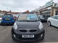 Used Kia Venga 125 HP (91 kW) 2012 Black Hatchback