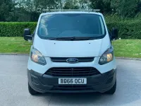 Used Ford Transit Custom 100 HP (73 kW) 2016 White Van